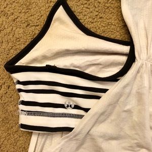 Lululemon No Limits tank.